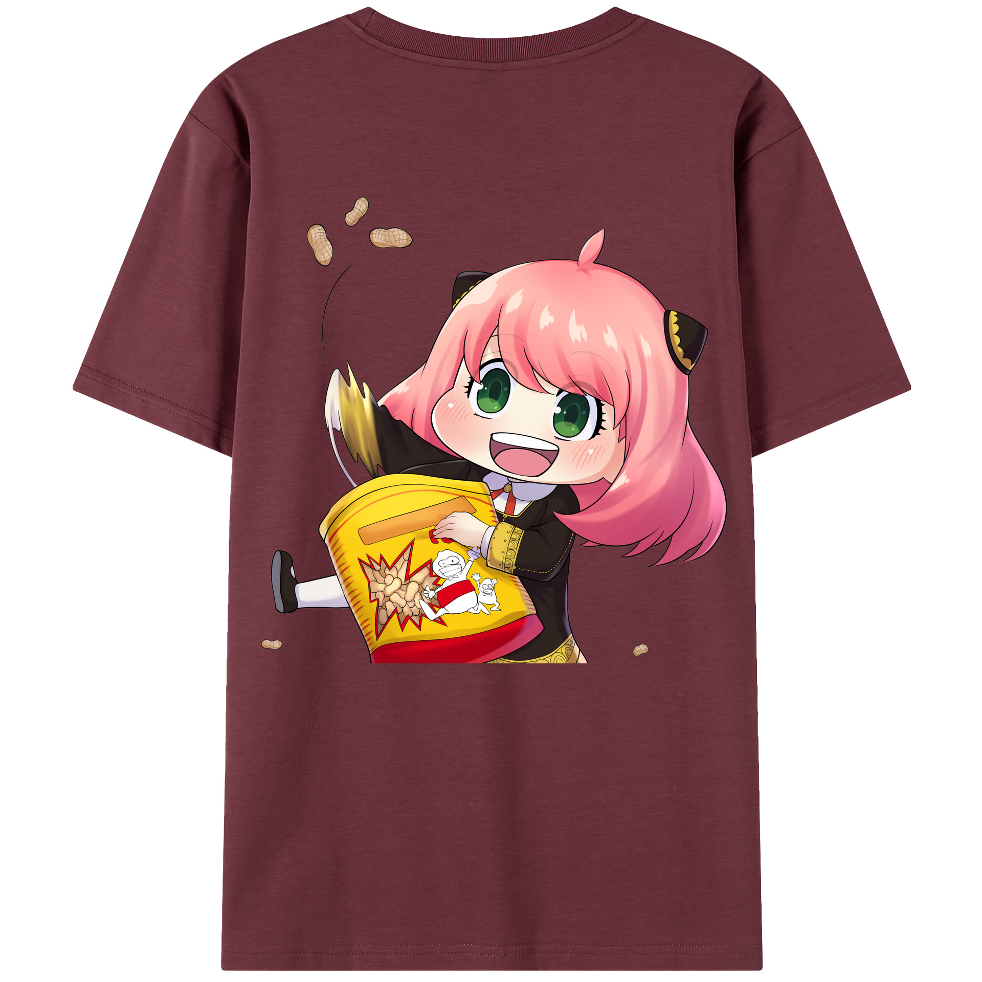 （画像用） SPY×FAMILY间谍家家酒 綿100％半袖Tシャツ（背面プリント）